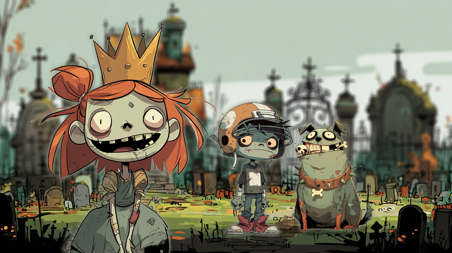 Zombie Kidz composite concept